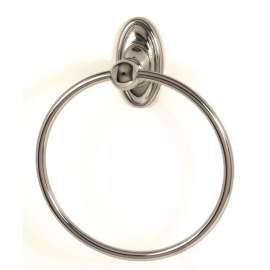 Classic Traditional A8040-PN Towel Ring Traditional 7-in in Polished Nickel