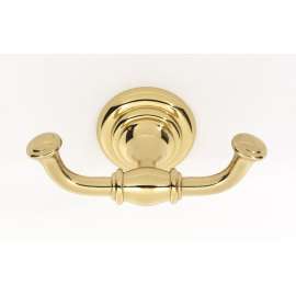 Charlie's Collection A6784-PB Robe Hook Transitional in Polished Brass