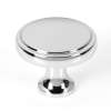 Knob Transitional 1-1/4-in in Polished Chrome
