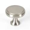 Knob Transitional 1-1/4-in in Satin Nickel