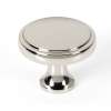 Knob Transitional 1-1/2-in in Polished Nickel