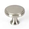 Knob Transitional 1-1/2-in in Satin Nickel