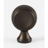 Knob Transitional 7/8-in in Chocolate Bronze