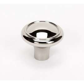 Classic Traditional A1562-PN Knob Traditional 1-1/2-in in Polished Nickel