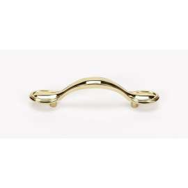 Classic Traditional A1566-3-PB Pull Traditional in Polished Brass