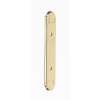 Classic Traditional A1569-35-PB Backplate Traditional in Polished Brass