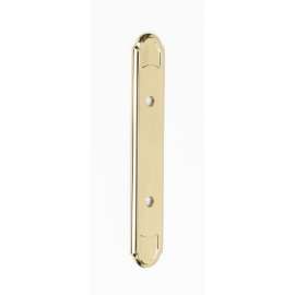Classic Traditional A1569-35-PB Backplate Traditional in Polished Brass
