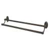 Classic Traditional A8025-24-BRZ Double Towel Bar Traditional in Bronze