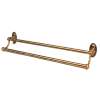 Classic Traditional A8025-24-PA Double Towel Bar Traditional in Polished Antique