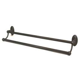 Classic Traditional A8025-30-BRZ Double Towel Bar Traditional in Bronze