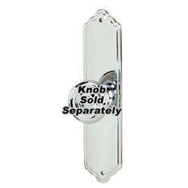 Escutcheon Traditional 4-in in Polished Chrome