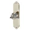 Escutcheon Traditional 4-in in Polished Nickel