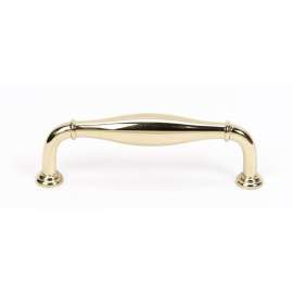 Charlie's Collection A726-3-PB Pull Traditional in Polished Brass