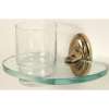 Traditional Tumbler Holder 6-5/8-in in Polished Antique