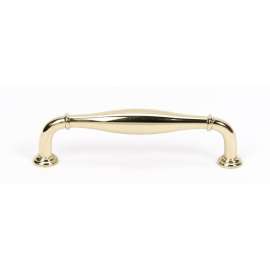 Charlie's Collection A726-4-PB Pull Traditional in Polished Brass