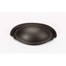 Classic Traditional A1571-35-CHBRZ Cup Pull Traditional in Chocolate Bronze