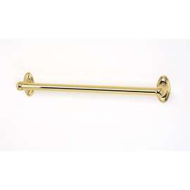 Classic Traditional A8023-24-PB Grab Bar Traditional in Polished Brass