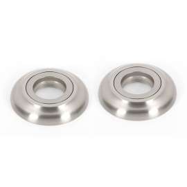 Grab Bar Brackets Transitional 3-in in Satin Nickel