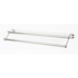 Royale A6625-24-PN Double Towel Bar Transitional in Polished Nickel