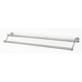 Royale A6625-30-SN Double Towel Bar Transitional in Satin Nickel