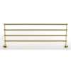 Royale A6626-24-PB Towel Rack Transitional in Polished Brass