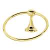 Royale A6640-PB Towel Ring Transitional 6-in in Polished Brass