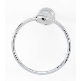Royale A6640-PC Towel Ring Transitional 6-in in Polished Chrome