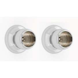 Shower Rod Brackets Transitional 1-7/16-in in Polished Chrome