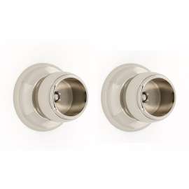 Shower Rod Brackets Transitional 1-7/16-in in Polished Nickel