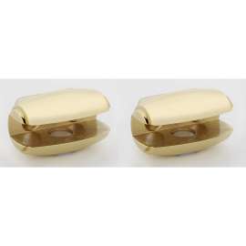 Shelf Brackets Transitional 1-5/8-in in Polished Brass