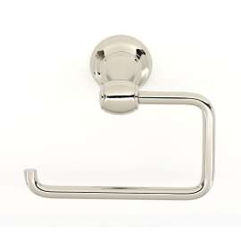 Tissue Holder Transitional 3-1/2-in in Polished Nickel