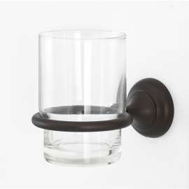 Transitional Tumbler Holder in Chocolate Bronze