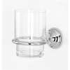 Transitional Tumbler Holder in Polished Chrome