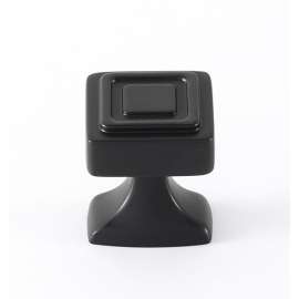 A985-14 Cube Knob Modern 1-1/4-in