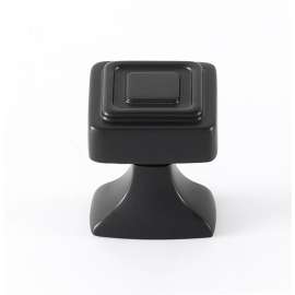 A985-1 Cube Knob Modern 1-in