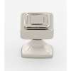 Cube A985-1-PN Knob Modern 1-in in Polished Nickel