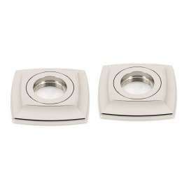 Cube A6524-PN Grab Bar Brackets Modern 3-in in Polished Nickel