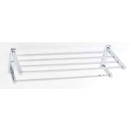 Cube A6526-24-PC Modern Towel Rack in Polished Chrome