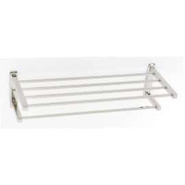 Cube A6526-24-PN Modern Towel Rack in Polished Nickel