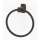 Modern Towel Ring 6-in in Chocolate Bronze