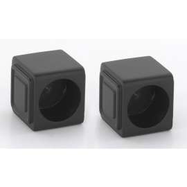 Modern Shower Rod Brackets 2-in