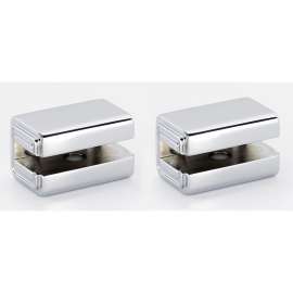 Modern Shelf Brackets 1-15/16-in in Polished Chrome