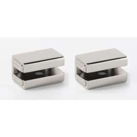 Modern Shelf Brackets 1-15/16-in in Polished Nickel