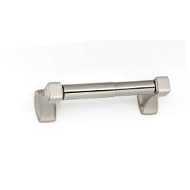 Cube A6560-SN Modern Tissue Holder in Satin Nickel