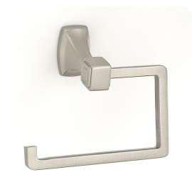 Cube A6566-SN Modern Tissue Holder 5-1/2-in in Satin Nickel