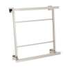 Modern Towel Rack in Polished Nickel