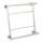 Contemporary II A8428-18-SN Modern Towel Rack in Satin Nickel
