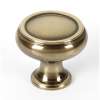 Charlie's Collection A626-14-PA Knob Transitional 1-1/4-in in Polished Antique