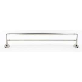 Charlie's Collection A6725-24-PN Double Towel Bar Transitional in Polished Nickel