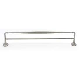 Charlie's Collection A6725-24-SN Double Towel Bar Transitional in Satin Nickel